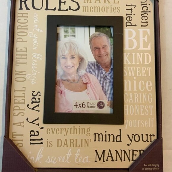 Country Sayings Southern Rules and Phrases Farmhouse Tabletop or Wall Mount - Picture 7 of 8